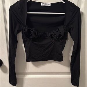 Princess Polly Black Top